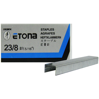 【文具通】ETONA E-23/8訂書針/釘書針高8mm