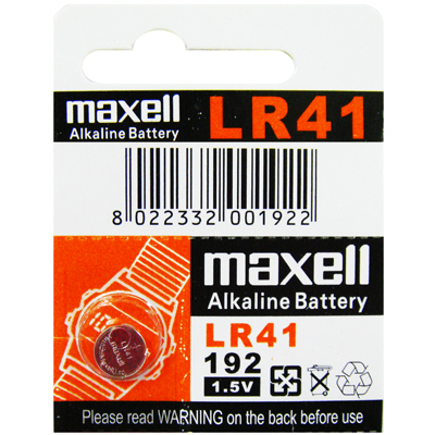 【文具通】水銀電池 LR-41/192/AG3 單顆入