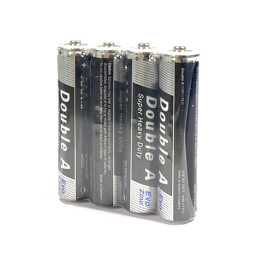 【文具通國際股份有限公司;華軒文具興業有限公司;Double A】Double A 碳鋅電池AAA 4號4粒入 S22/B33