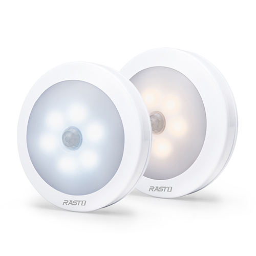 【文具通】RASTO AL1圓形LED六燈珠磁吸感應燈