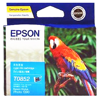 【文具通】EPSON 1390/T122200墨水匣.藍85N