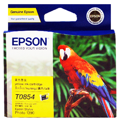 【文具通】EPSON 1390/T122400墨水匣.黃85N