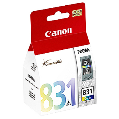【文具通】Canon CL-831墨水匣.彩
