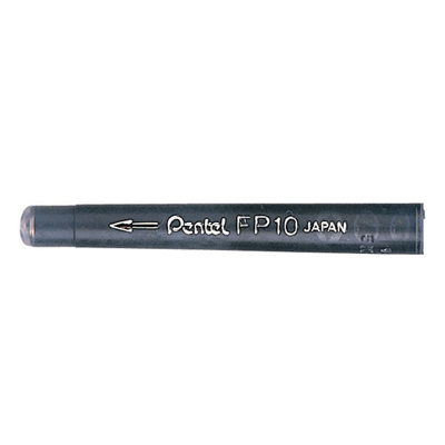 【文具通】Pentel 飛龍牌 FP10-A 墨水管/補充墨管 4入 (GFKP3-A攜帶型卡式墨筆專用)