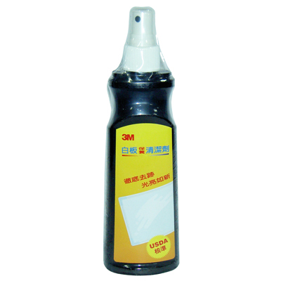 【文具通國際股份有限公司;華軒文具興業有限公司;3M 思高牌】3M 思高牌 777 白板保養/白板清潔劑 250cc