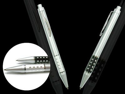 【文具通國際股份有限公司;華軒文具興業有限公司;】【客製化禮贈品】105 自動原子筆(可代客印刷請來電詢價)